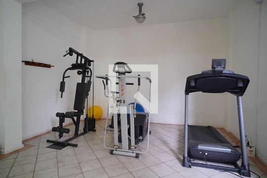 Área comum - Academia de apartamento para alugar com 2 quartos, 52m² em Centro, Florianópolis