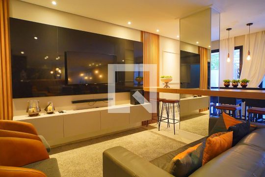 Área comum - Salão de festas de apartamento para alugar com 2 quartos, 52m² em Centro, Florianópolis