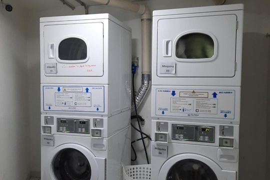 Lavanderia de kitnet/studio para alugar com 1 quarto, 25m² em Bela Vista, São Paulo