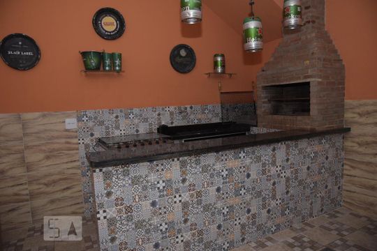 Área comum - Churrasqueira de casa de condomínio à venda com 1 quarto, 63m² em Pechincha, Rio de Janeiro