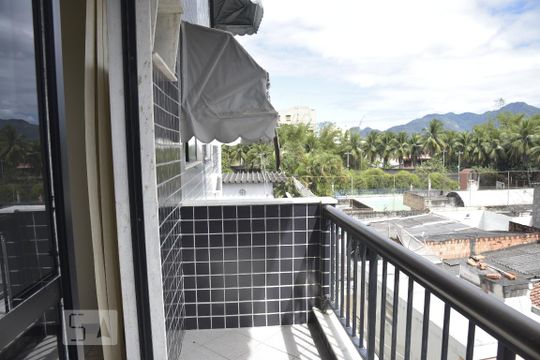 Varanda  de apartamento à venda com 2 quartos, 82m² em Taquara, Rio de Janeiro