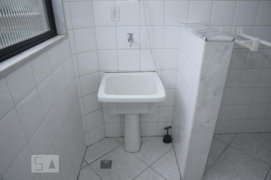 Área de Serviço de apartamento à venda com 2 quartos, 82m² em Taquara, Rio de Janeiro