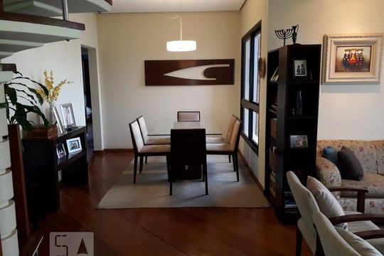 Sala de apartamento à venda com 4 quartos, 269m² em Parque Bairro Morumbi, São Paulo
