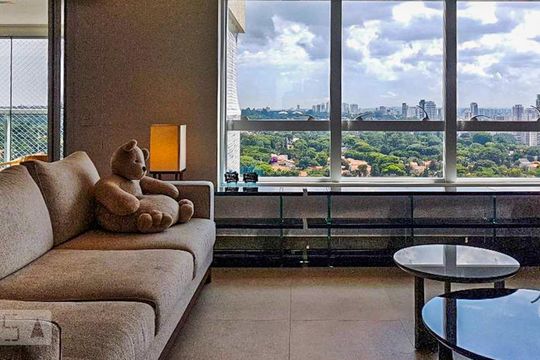 Sala de apartamento para alugar com 3 quartos, 185m² em Campo Belo, São Paulo