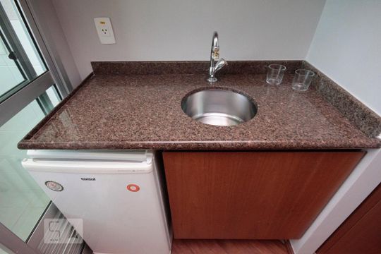 Cozinha de apartamento à venda com 1 quarto, 49m² em Consolação, São Paulo