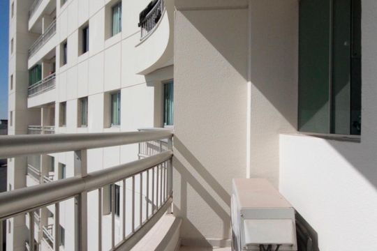 Varanda de apartamento à venda com 1 quarto, 49m² em Consolação, São Paulo