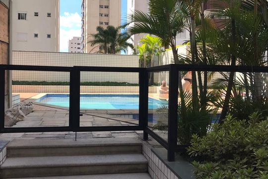 Área comum - Piscina de apartamento para alugar com 3 quartos, 76m² em Vila Gumercindo, São Paulo