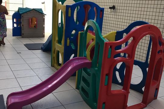 Área comum - Playground de apartamento para alugar com 3 quartos, 76m² em Vila Gumercindo, São Paulo