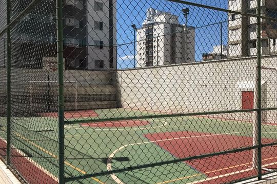 Área comum - Quadra de apartamento para alugar com 3 quartos, 76m² em Vila Gumercindo, São Paulo