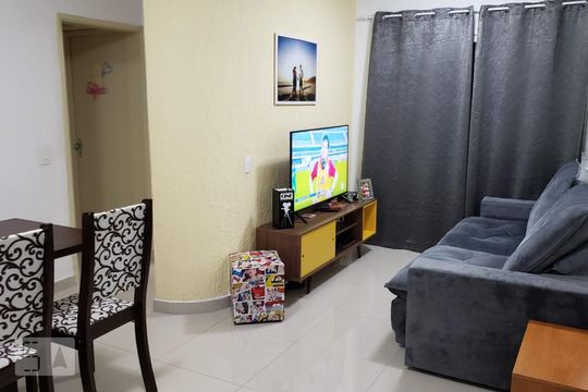Sala de apartamento à venda com 2 quartos, 58m² em Sacomã, São Paulo