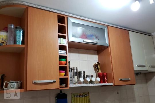 Cozinha de apartamento à venda com 2 quartos, 58m² em Sacomã, São Paulo