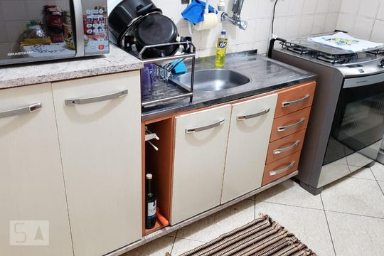 Cozinha de apartamento à venda com 2 quartos, 58m² em Sacomã, São Paulo