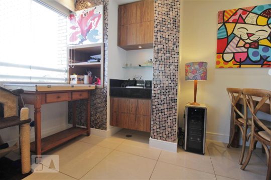 Sala de apartamento à venda com 3 quartos, 113m² em Vila Andrade, São Paulo