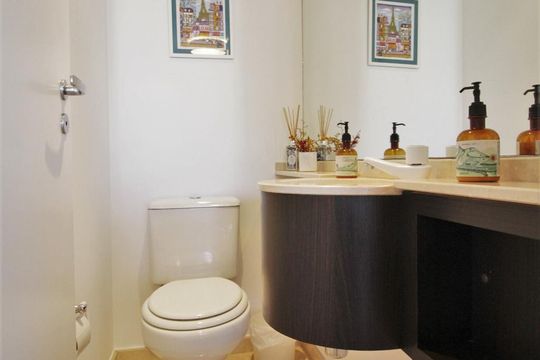 Lavabo de apartamento à venda com 3 quartos, 113m² em Vila Andrade, São Paulo