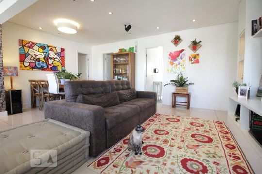 Sala de apartamento à venda com 3 quartos, 113m² em Vila Andrade, São Paulo