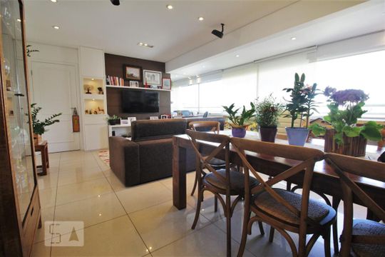 Sala de apartamento à venda com 3 quartos, 113m² em Vila Andrade, São Paulo