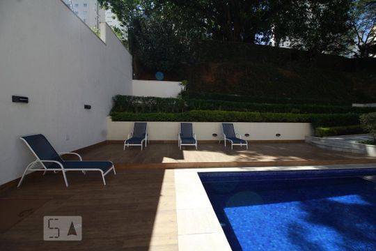 Área comum - Piscina de apartamento à venda com 3 quartos, 113m² em Vila Andrade, São Paulo