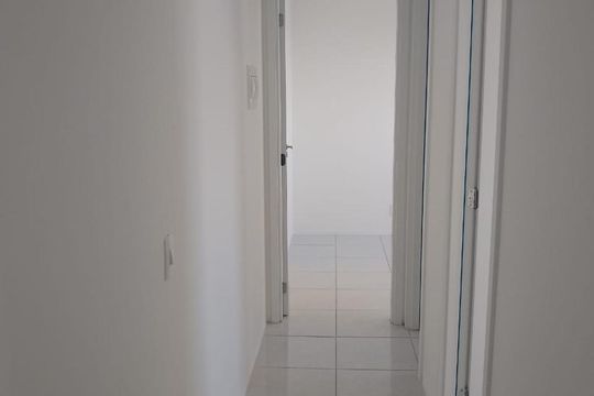 Corredor quartos de apartamento à venda com 2 quartos, 40m² em Vila Andrade, São Paulo