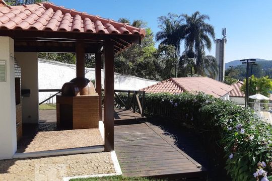Área Comum - Condomínio de casa de condomínio para alugar com 3 quartos, 160m² em Pechincha, Rio de Janeiro