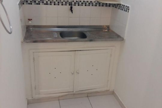 Cozinha de kitnet/studio à venda com 1 quarto, 27m² em Botafogo, Rio de Janeiro