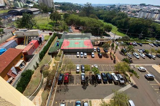 Vista de apartamento à venda com 2 quartos, 72m² em Mansões Santo Antônio, Campinas