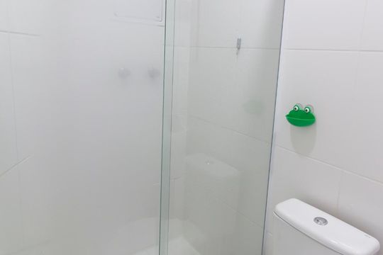 Banheiro de apartamento à venda com 1 quarto, 25m² em Santana, São Paulo