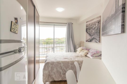 Quarto de apartamento à venda com 1 quarto, 25m² em Santana, São Paulo