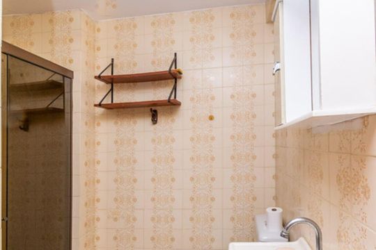 Banheiro Social de apartamento para alugar com 3 quartos, 97m² em Santa Rosa, Niterói