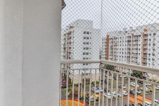 Varanda da Sala de apartamento à venda com 2 quartos, 47m² em Anil, Rio de Janeiro