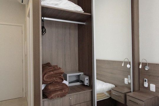 Armário de kitnet/studio para alugar com 1 quarto, 20m² em Centro, São Paulo