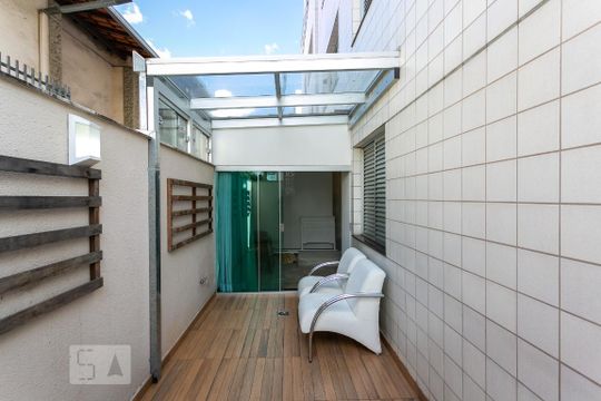 Área Externa de apartamento para alugar com 3 quartos, 160m² em Cidade Nova, Belo Horizonte