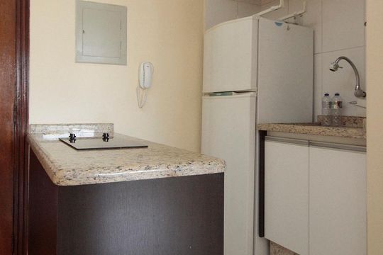 Cozinha de apartamento à venda com 1 quarto, 55m² em Campos Elíseos, São Paulo