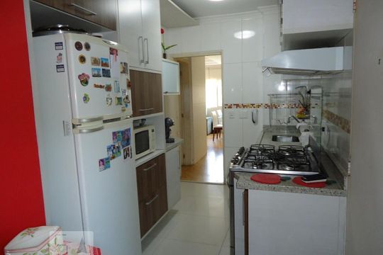 Cozinha de apartamento à venda com 3 quartos, 105m² em Vila Andrade, São Paulo