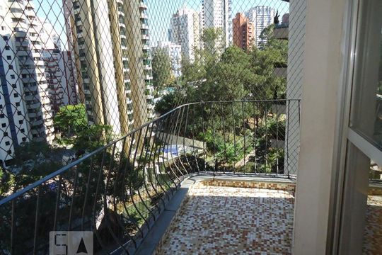 Sacada de apartamento à venda com 3 quartos, 105m² em Vila Andrade, São Paulo