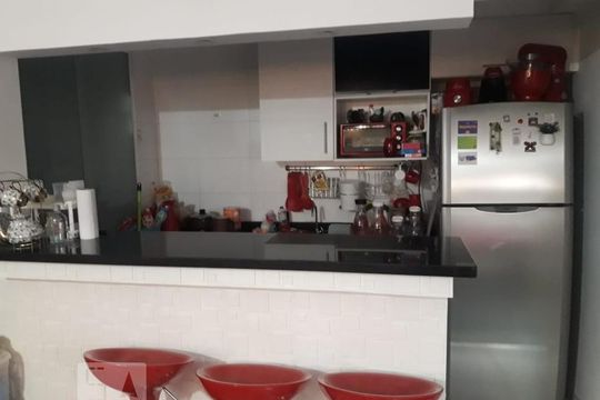 cozinha de apartamento à venda com 2 quartos, 64m² em Jardim Parque Morumbi, São Paulo