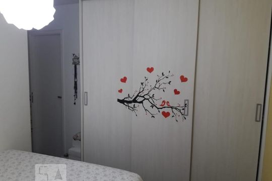 suite de apartamento à venda com 2 quartos, 64m² em Jardim Parque Morumbi, São Paulo