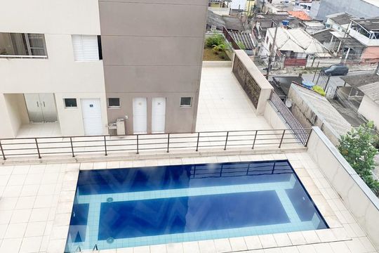 Área comum - Piscina de apartamento à venda com 1 quarto, 49m² em Vila Celeste, São Paulo