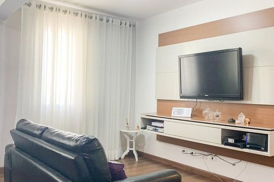 Sala de apartamento à venda com 1 quarto, 49m² em Vila Celeste, São Paulo