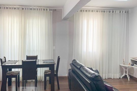 Sala/Sala de Jantar de apartamento à venda com 1 quarto, 49m² em Vila Celeste, São Paulo
