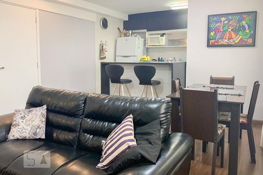 Sala de apartamento à venda com 1 quarto, 49m² em Vila Celeste, São Paulo
