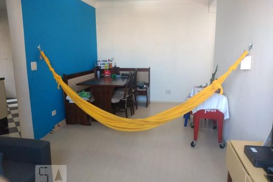 Sala de apartamento à venda com 2 quartos, 63m² em Vila Parque Jabaquara, São Paulo