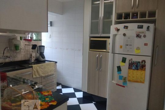 Cozinha de apartamento à venda com 2 quartos, 63m² em Vila Parque Jabaquara, São Paulo