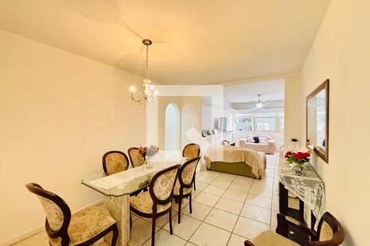Sala de Jantar de apartamento à venda com 3 quartos, 120m² em Copacabana, Rio de Janeiro