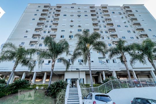 Fachada do bloco de apartamento para alugar com 2 quartos, 56m² em Teresópolis, Porto Alegre