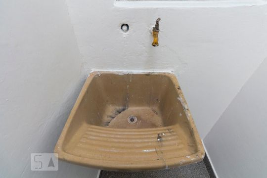 Área de Serviço de casa para alugar com 1 quarto, 25m² em Vila Guarani (z Sul), São Paulo
