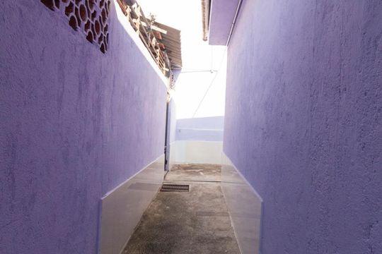 Corredor de entrada de casa para alugar com 1 quarto, 25m² em Vila Guarani (z Sul), São Paulo
