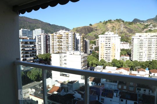 Varanda da Sala de apartamento para alugar com 2 quartos, 60m² em Tijuca, Rio de Janeiro