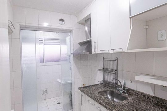 Cozinha de apartamento à venda com 3 quartos, 75m² em Vila Ema, São Paulo