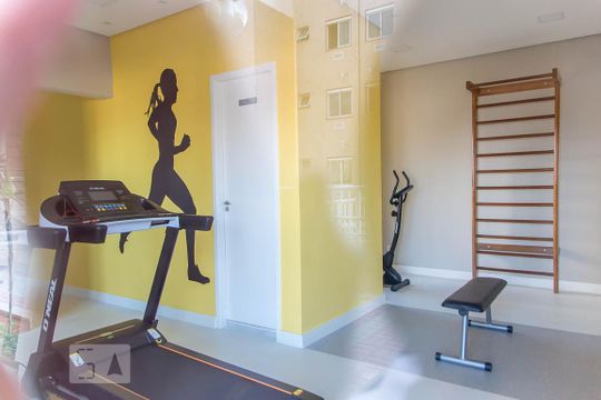 Área comum - Academia de apartamento para alugar com 2 quartos, 40m² em Campanário, Diadema