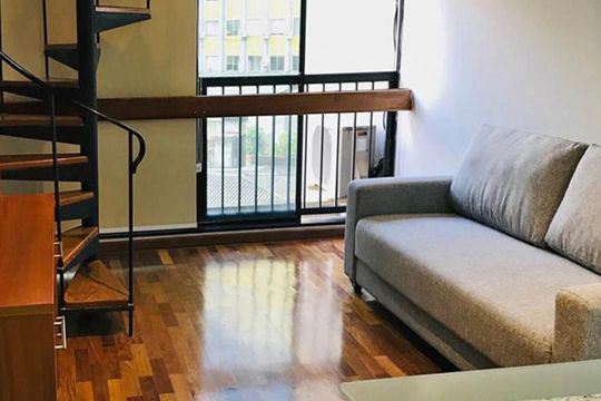 Sala de apartamento à venda com 1 quarto, 48m² em Bela Vista, São Paulo